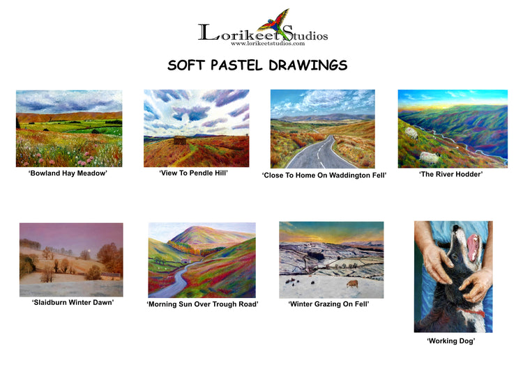 Soft Pastel Drawings