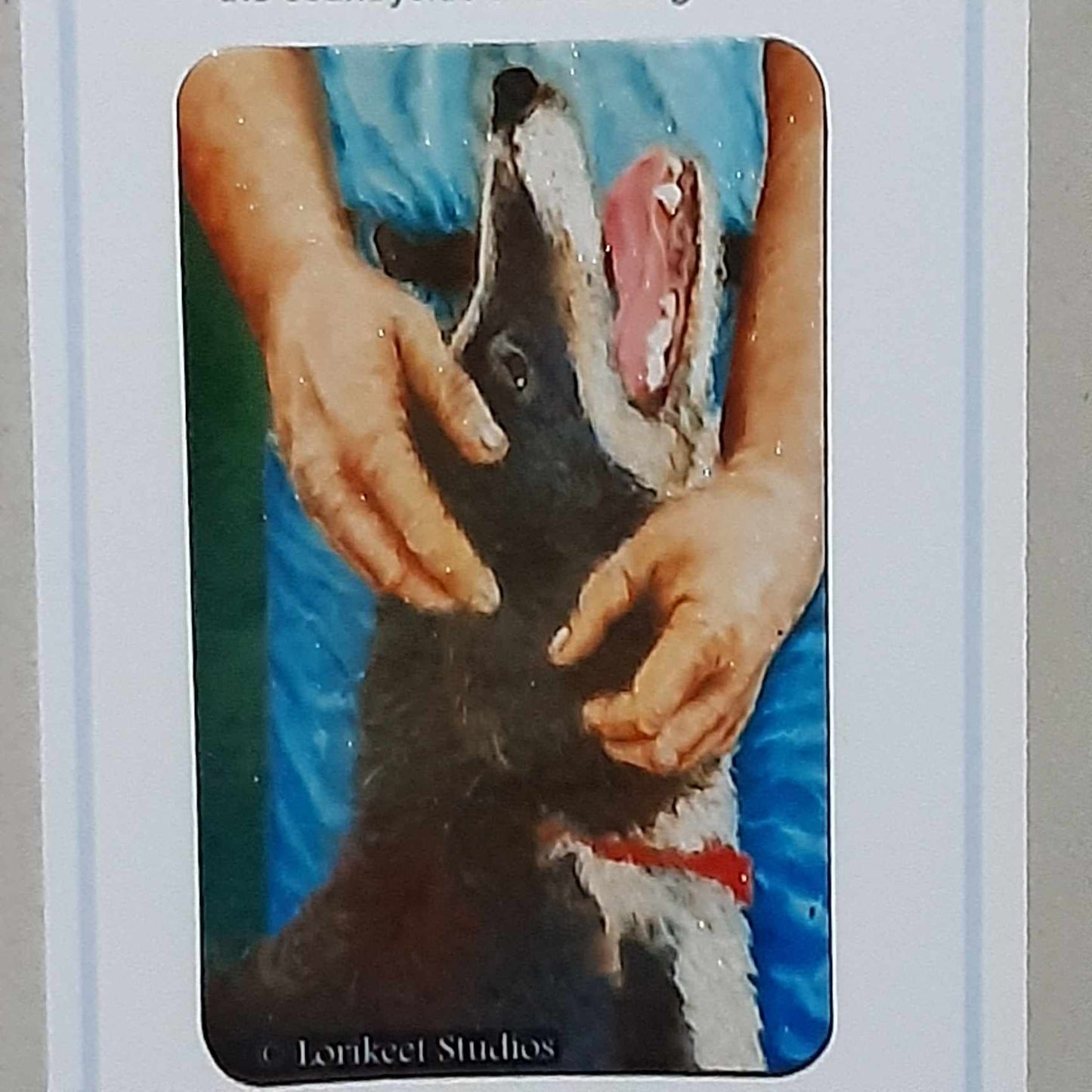 A Working Dog Artwork Magnet