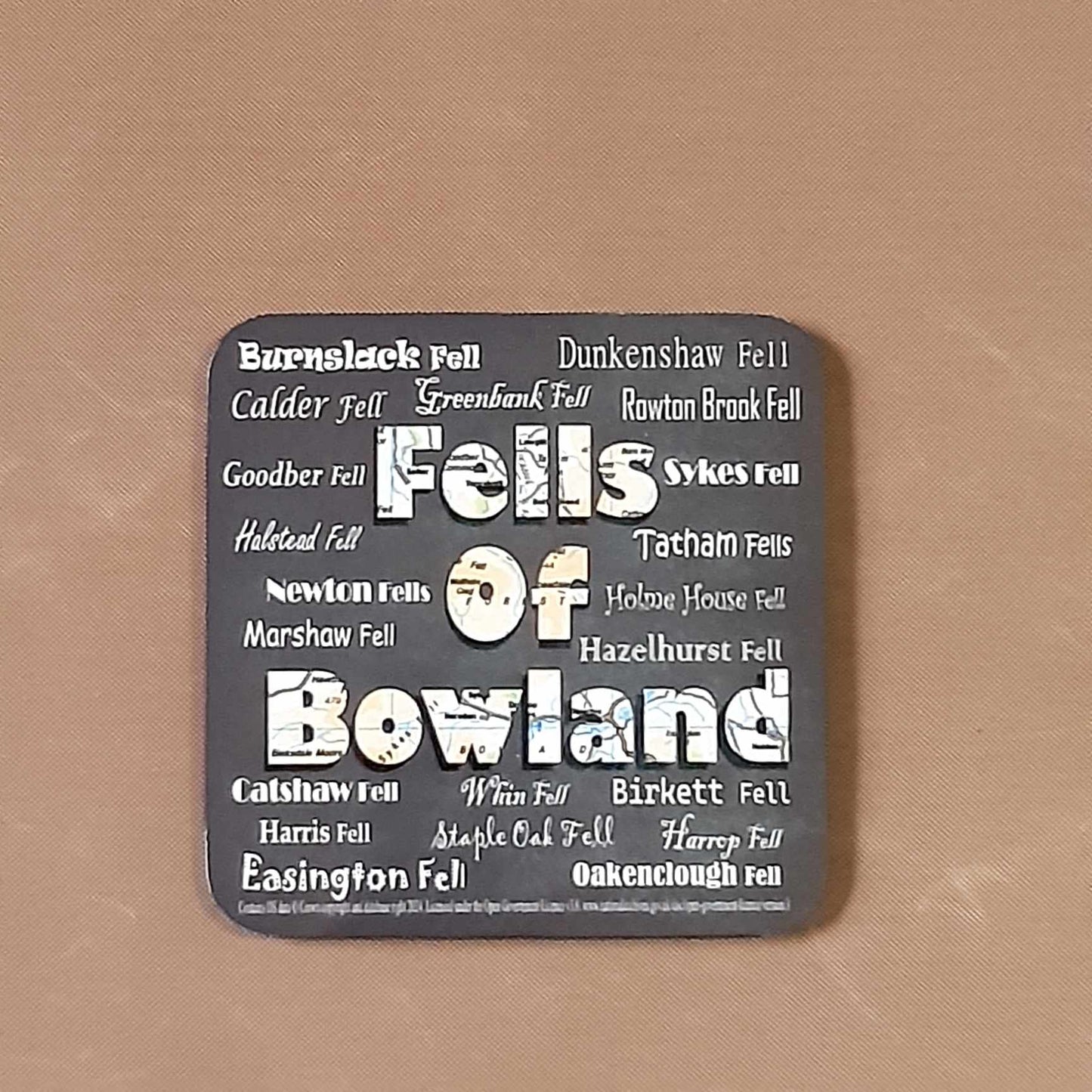 Fells Of Bowland Coaster Set Of Four Coasters