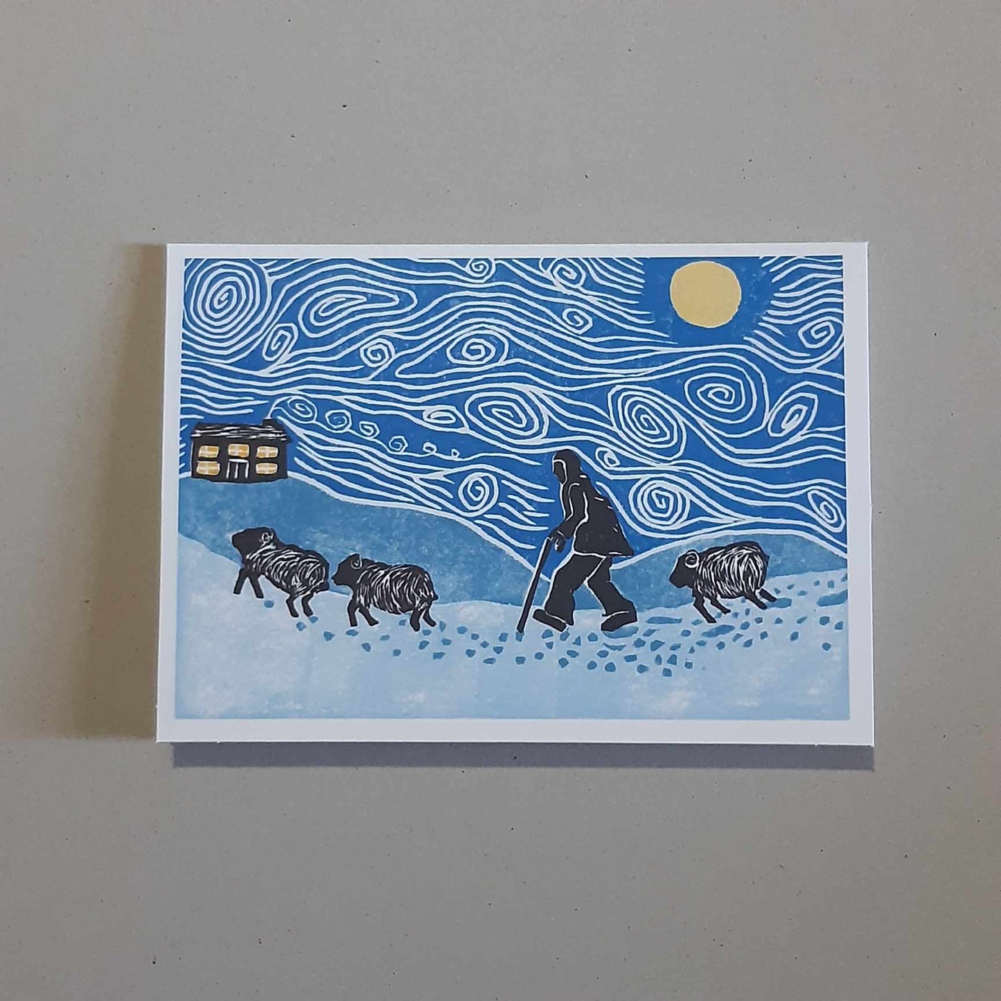 Headed Home 5 x 7 Inch Greeting Card