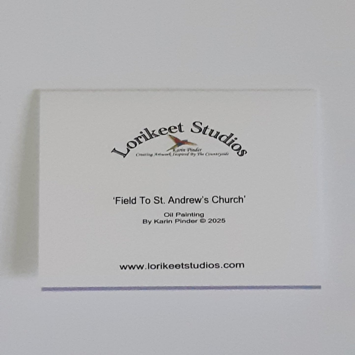 Landscape Artwork Notecards Set of 5 Assorted Designs A6 Size