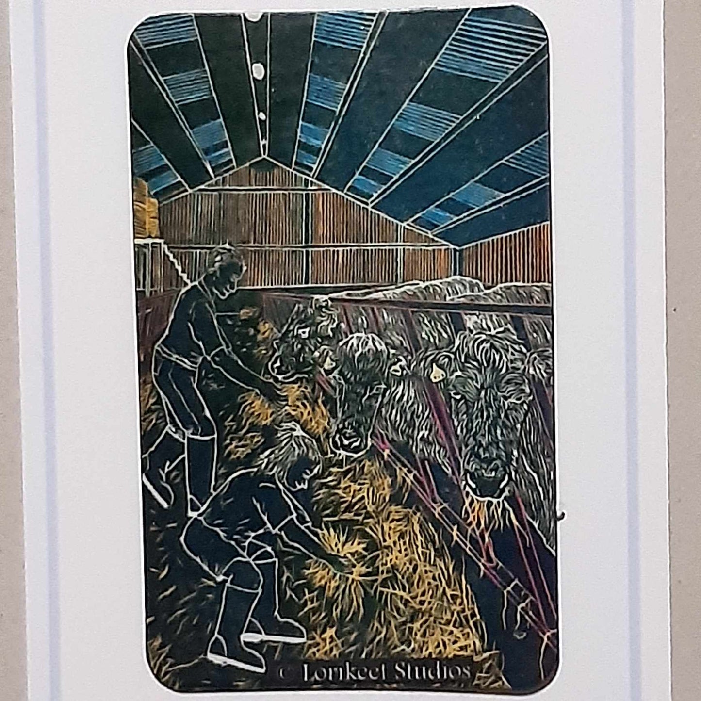 Dad's Helper Artwork Magnet