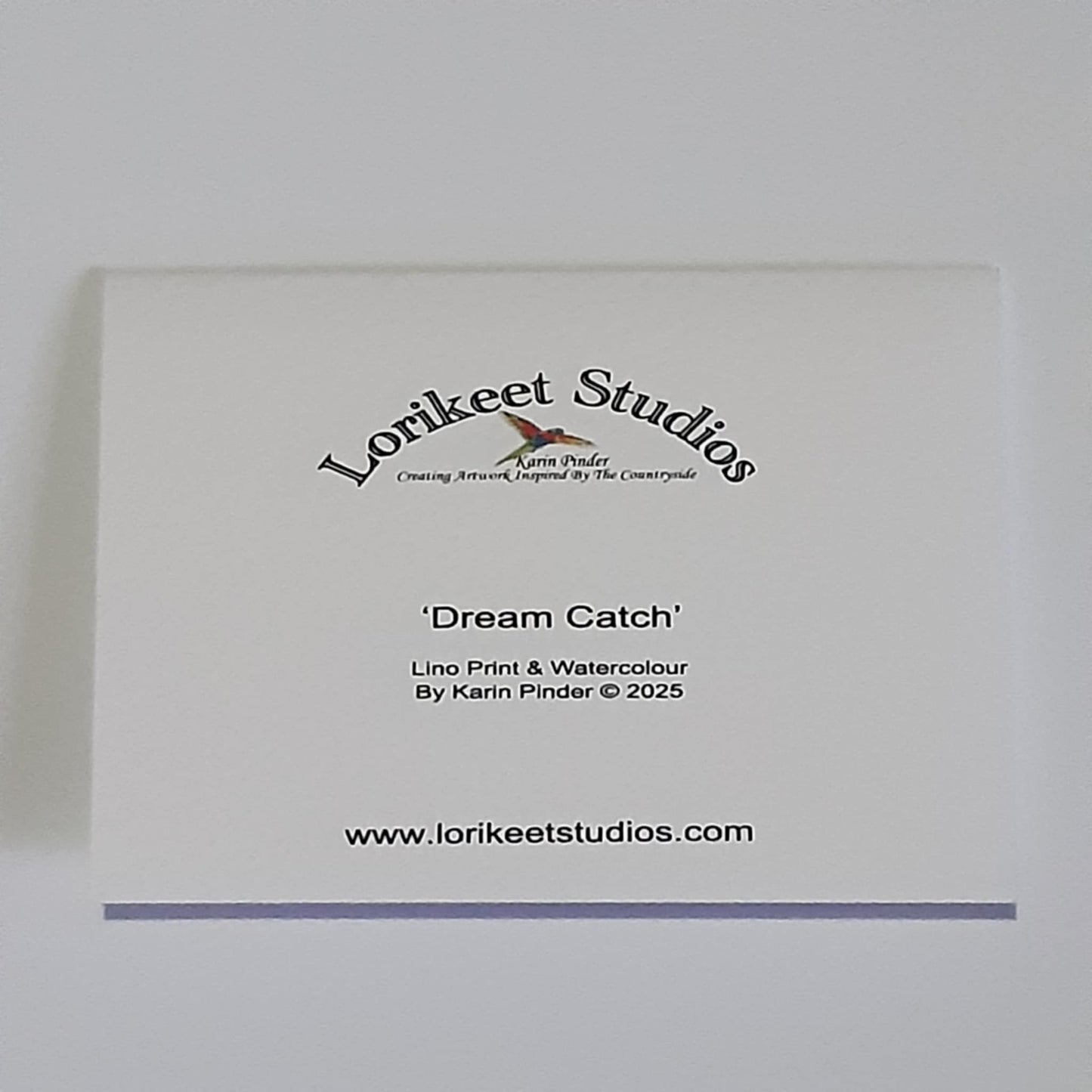 Lino Print Notecards Set of 5 Assorted Designs A6 Size