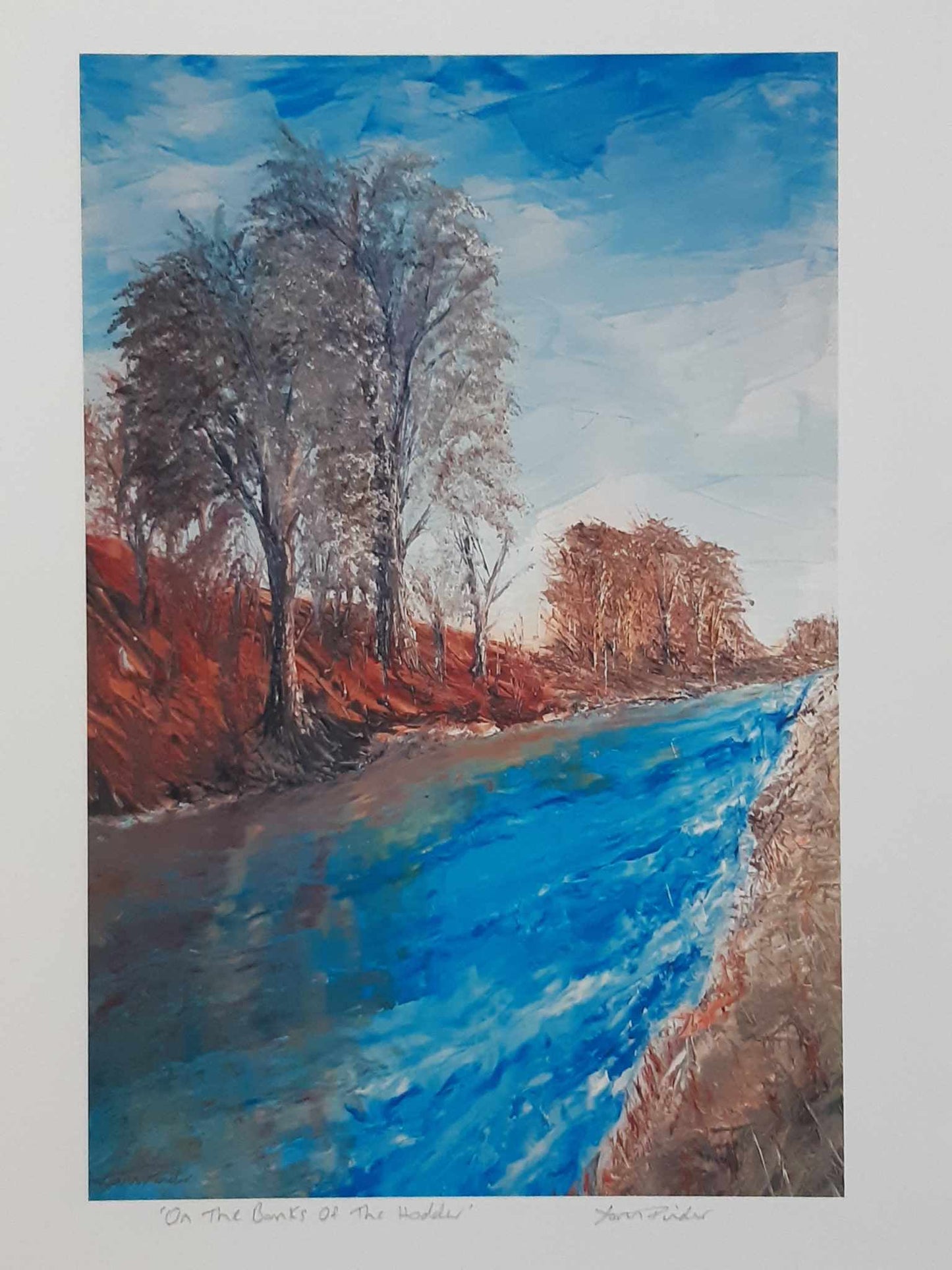 On The Banks Of The Hodder Wall Art 2 Sizes