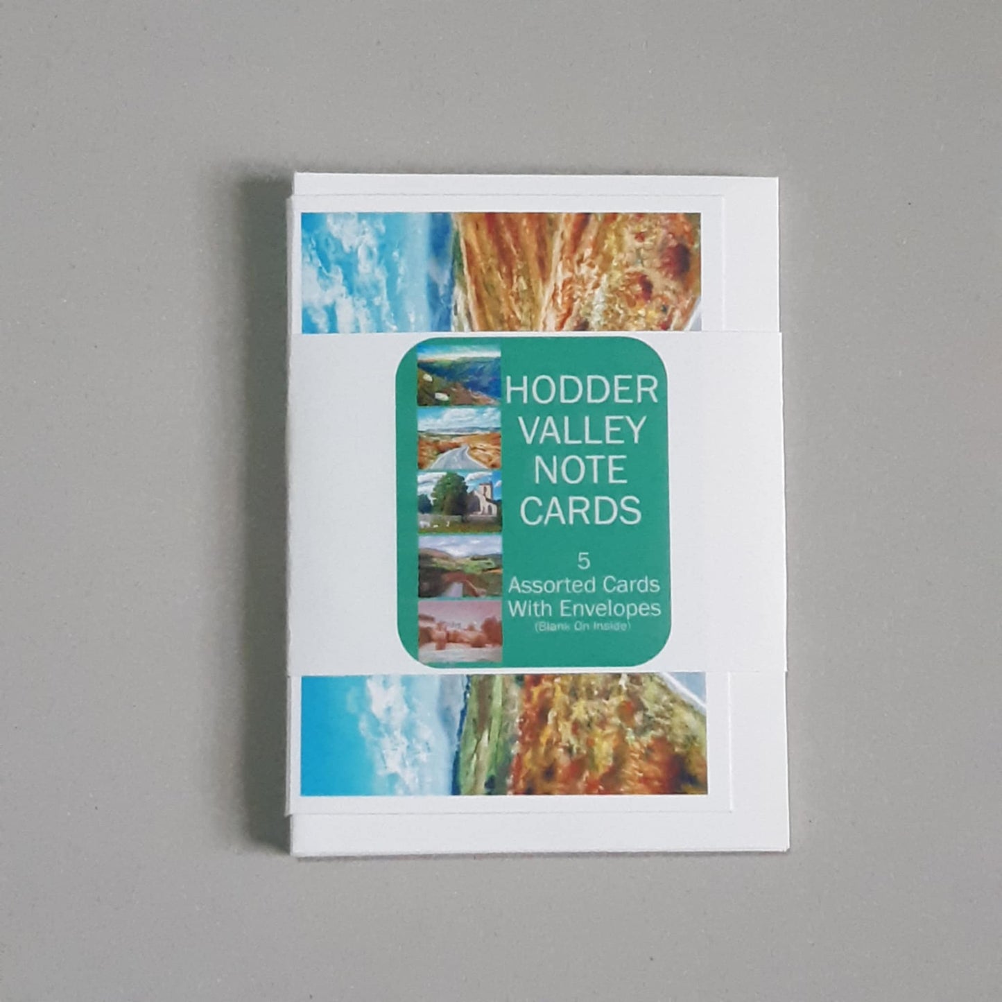 Hodder Valley Notecards Set of 5 Assorted Designs A6 Size